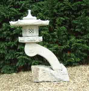 lanterne japonaise en granit Rankei