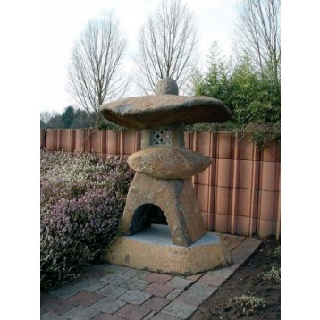 LANTERNE JAPONAISE 2  GRANIT H130 CM