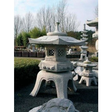 Lanterne Rokkaku yukimi (hauteur : 75 cm)