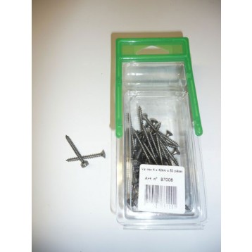 Vis inox 4 x 40 mm  x 50 pcs