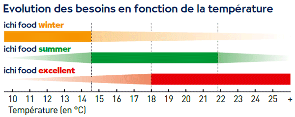 evolution des besoins ichi food