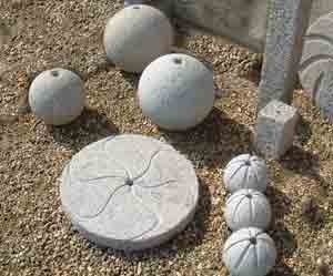 Décorations en granit