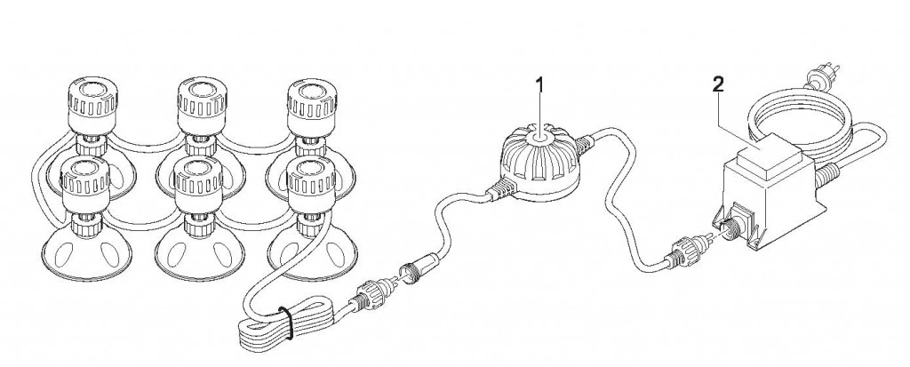 PONDOSTAR LED SET 6