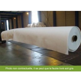 ROULEAU de feutre pour protéger EPDM  et PVC - ( 240 m²)