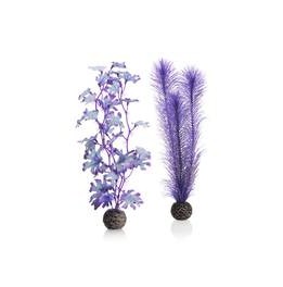 Décor Aquarium BIORB Set de Plantes Moyennes Violettes