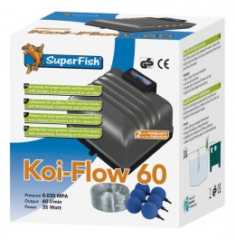 POMPE A AIR KOI FLOW 60 3600 L/H KIT AIR