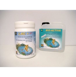 Duo pack / 5m3 associaton de Lac+ et Bio Activa anti-algues