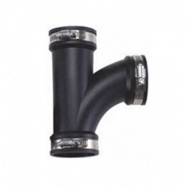 TE 90° FLEXIBLE (EPDM) 63 MM