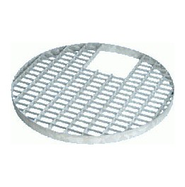 Grille métal ronde 81 cm