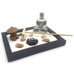 JARDIN ZEN BOUDDHA MOULIN 16CM