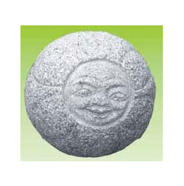 BOULE GRANIT VISAGE SOURIANT DIAM 45CM