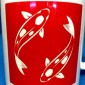 Mug souvenir logo carré