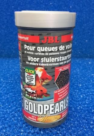 Nourriture Poissons Aquarium JBL Goldpearls 250 ml