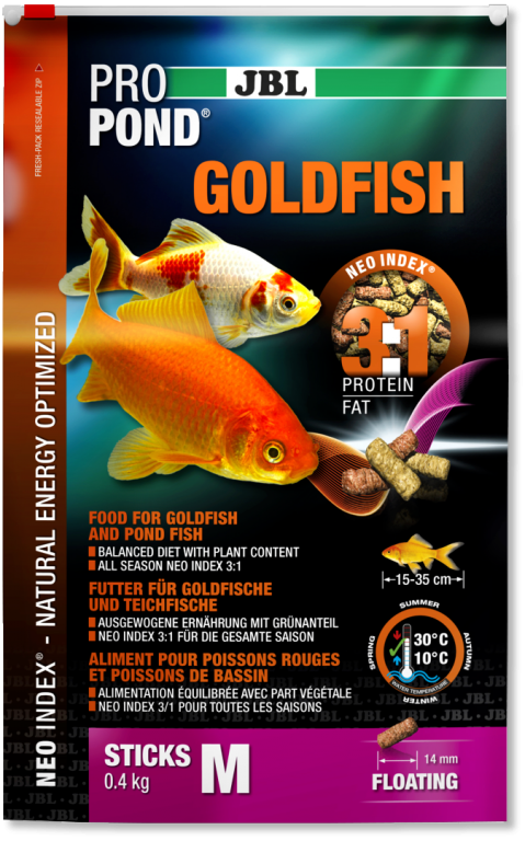 JBL NOURRITURE PROPOND GOLDFISH MEDIUM 1.7 KG