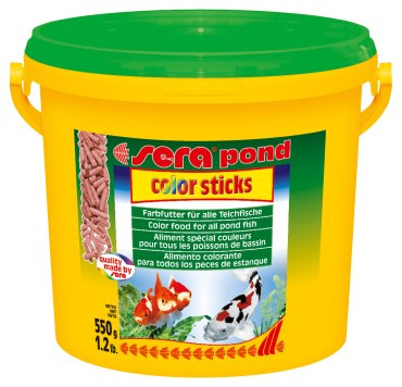 Sera Pond Color Sticks Mangime Per Pesci Laghetto - 3800ml, Con Krill Per Colorazione Intensa - Foto 4