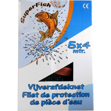 Filet de protection Superfish 3x2 m + 10 piquets