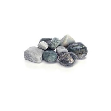 Galet vert pour aquarium et terrarium - Green pebble - Bubba's Shrimps