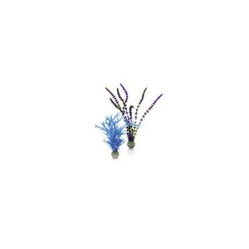 Décor Aquarium BIORB Set de Plantes Moyennes Bleues & Violettes