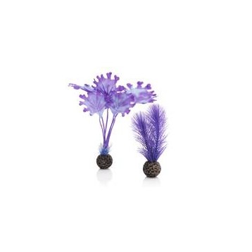 Décor Aquarium BIORB Set de Plantes Violettes