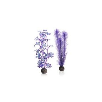 Décor Aquarium BIORB Set de Plantes Moyennes Violettes