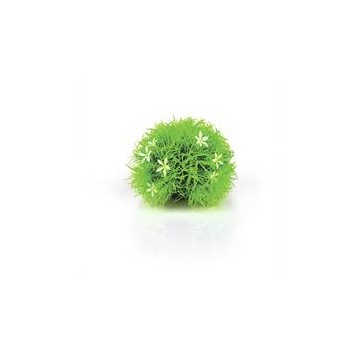 Décor Aquarium BIORB Boule Verte avec Fleurs