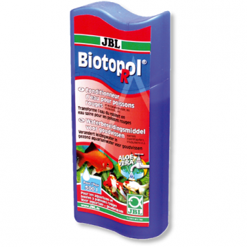 Conditionneur d'eau pour poissons aquarium JBL Biotopol R 100 ml