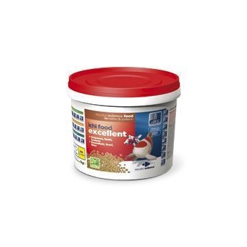 NOURRITURE ICHI FOOD EXCELLENT pour carpes koï et poissons 4 KG EN 6 MM (ALIMENT)