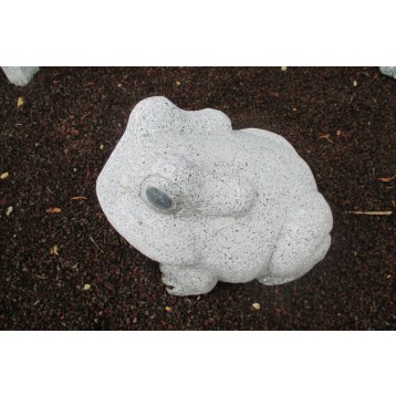 GRENOUILLE GRANIT ASSISE L 30 CM