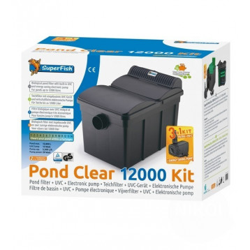 FILTRE SUPERFISH PONDCLEAR KIT 12000 UVC 13W + POND ECO 4900