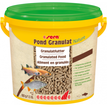 NOURRITURE SERA POND GRANULAT NATURE 3800ML ( 600G )