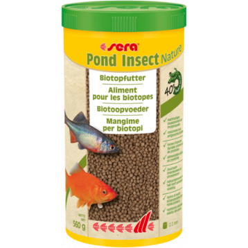 POND INSECT NATURE 2 MM  1000ML