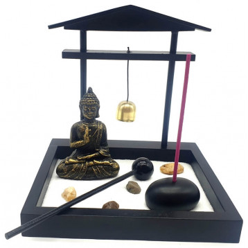 JARDIN ZEN BOUDDHA GONG 15CM