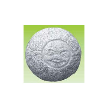 BOULE GRANIT VISAGE SOURIANT DIAM 45CM